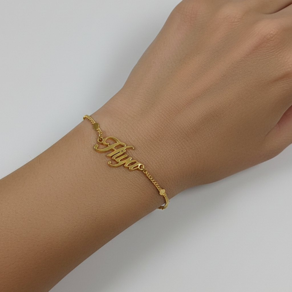 Custom Cursive Name Bracelet