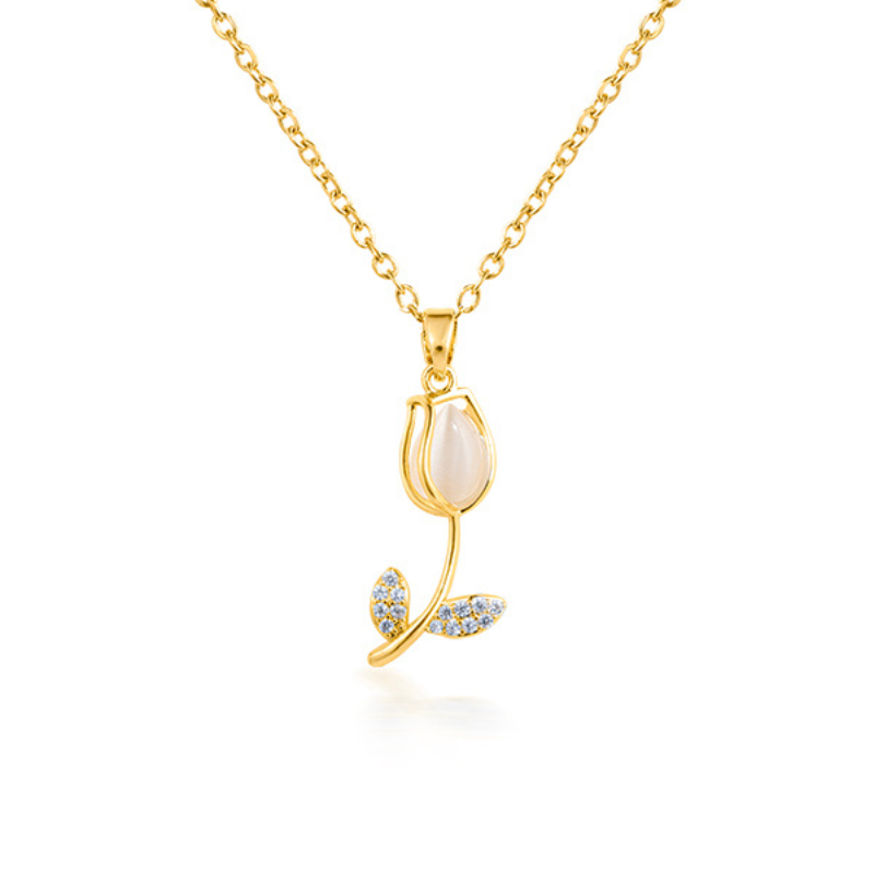 Rose Pendant Necklace