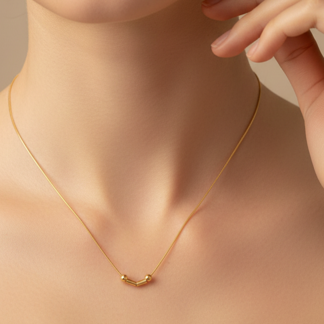 Morse Code Necklace