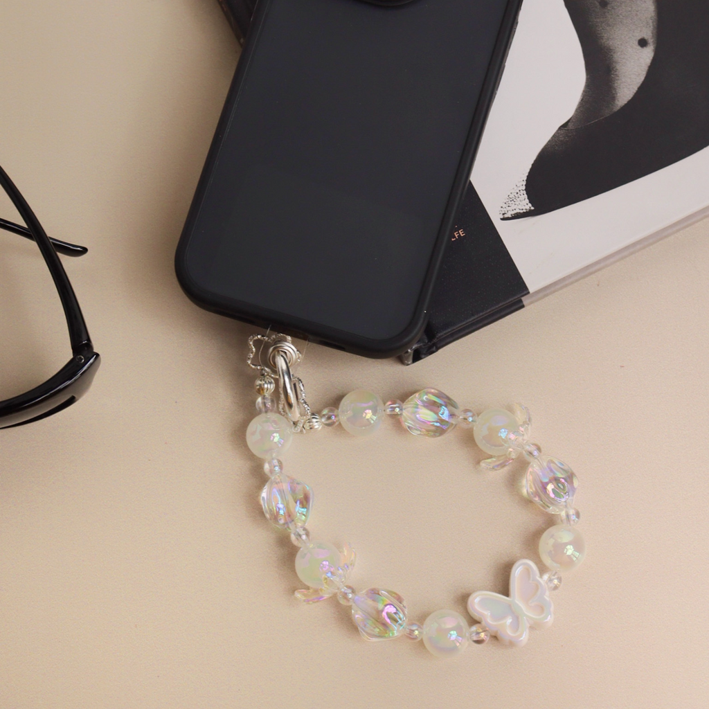 flutter fly mobile charm