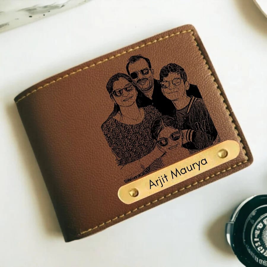 Customised Engraved Wallet