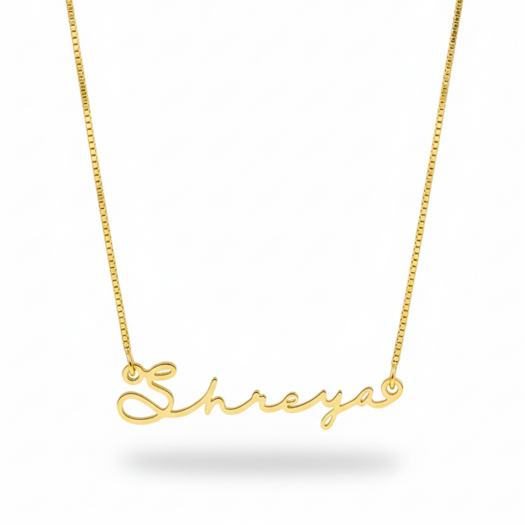 Bold And Beautiful Name Necklace