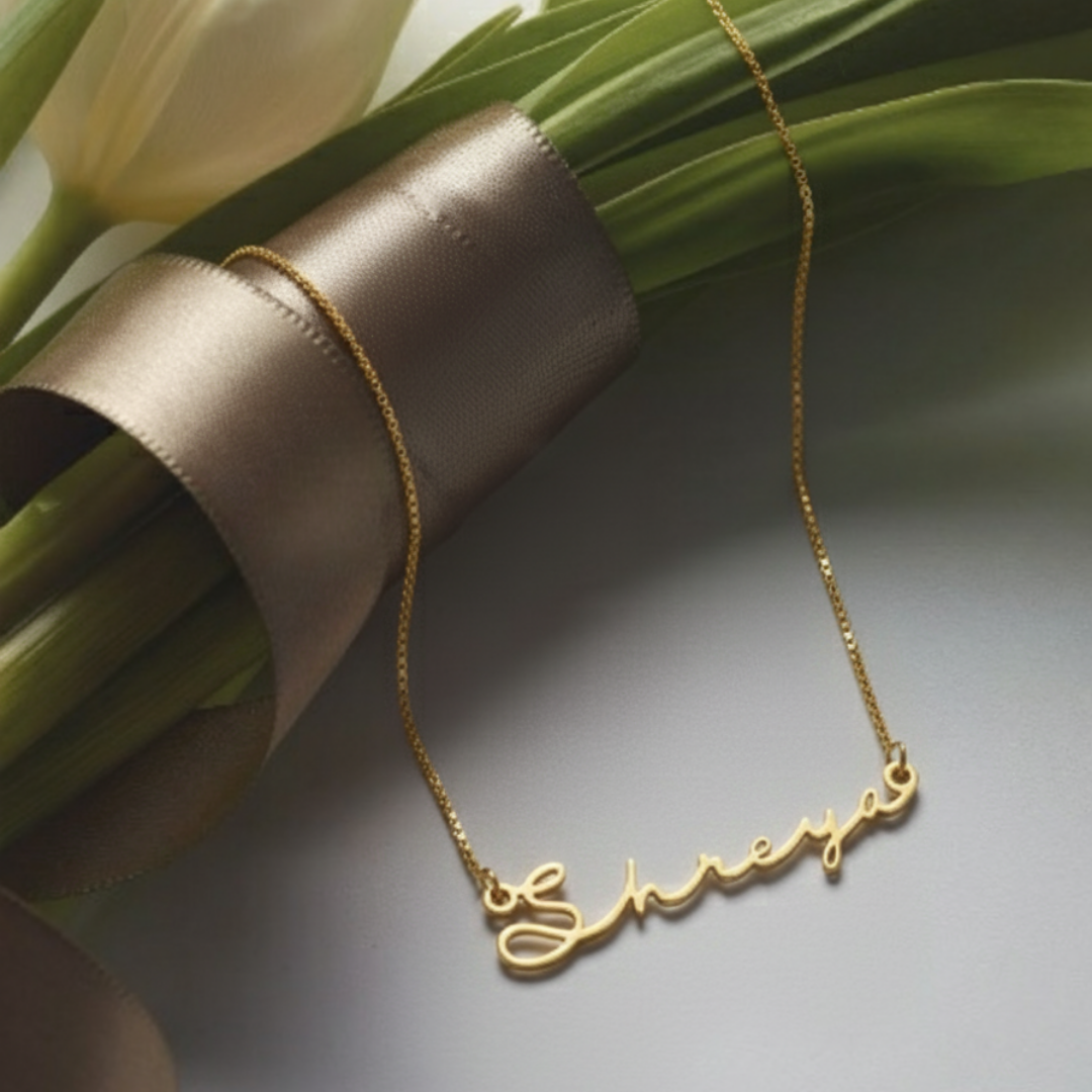 Bold And Beautiful Name Necklace