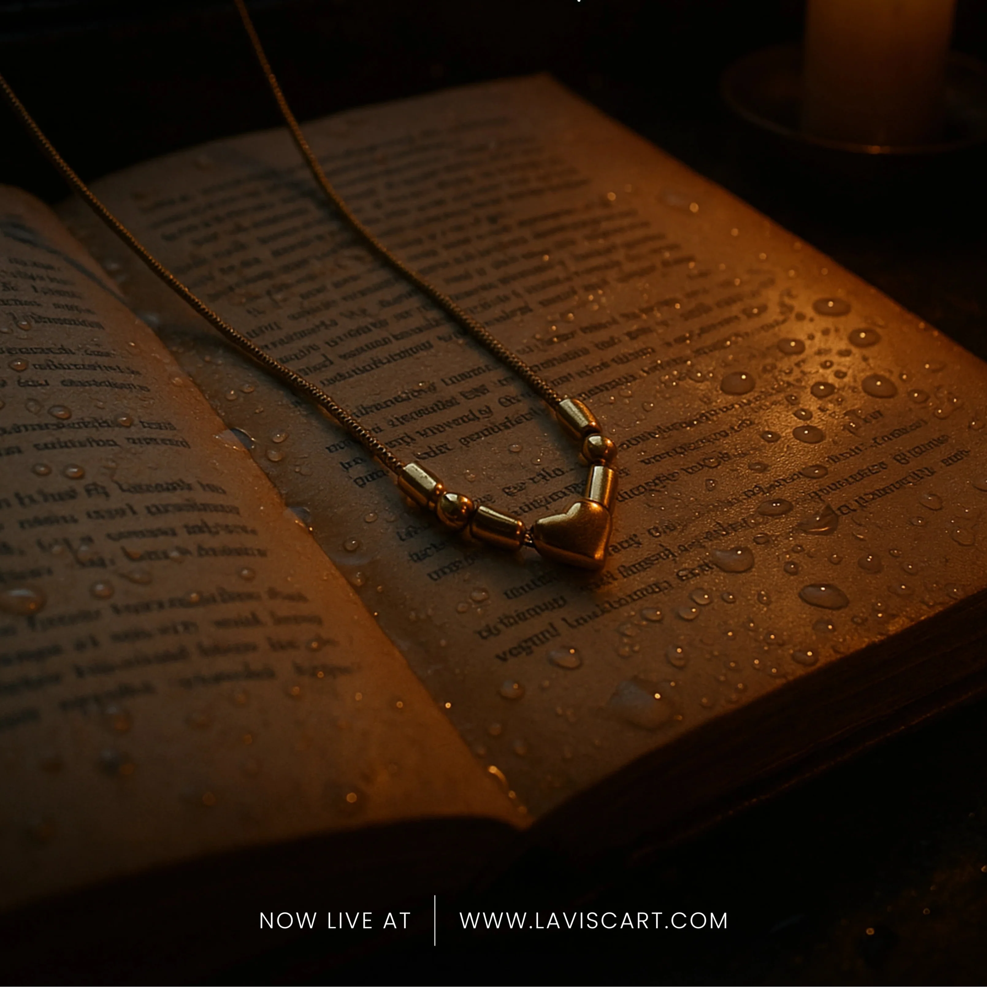 Couple Initial: Morse Code Necklace