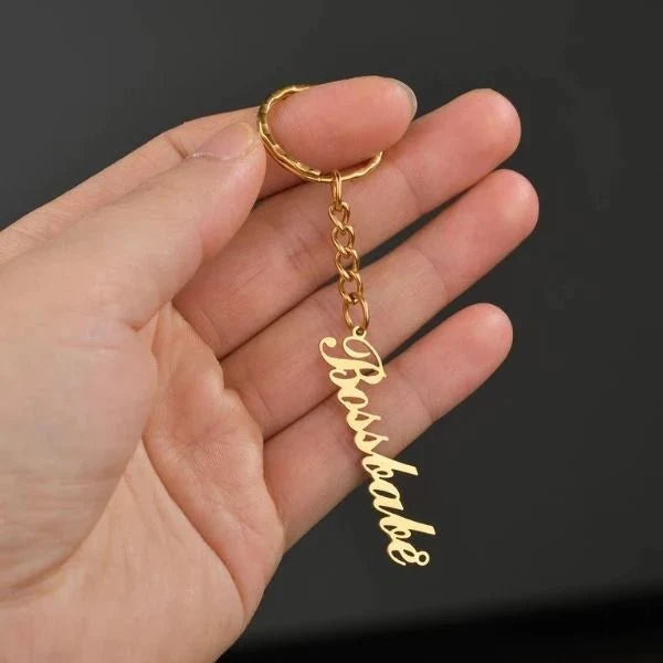Cursive Name Keychain