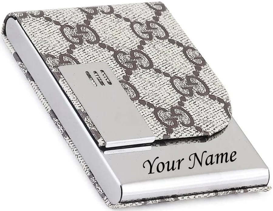 Customised Steel Metal Wallet Card Holder