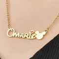 Mickey Name Necklace